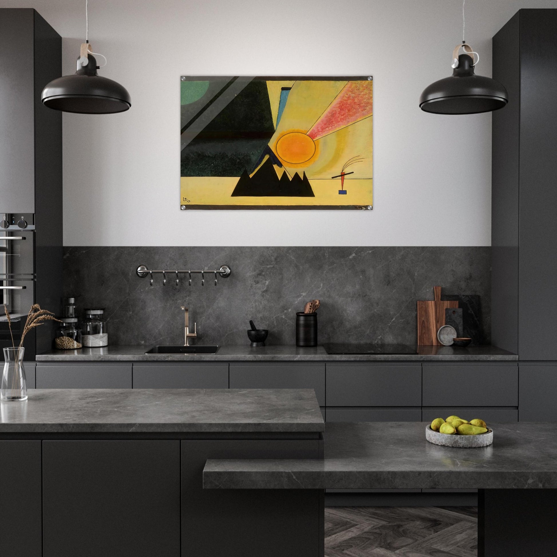 DEVELOPMENT 1926 - Wassily Kandinsky Acrylic Print - 70x100 cm / 28x40″ inches | Wassily Kandinsky Wall Art | Wassily Kandinsky Prints