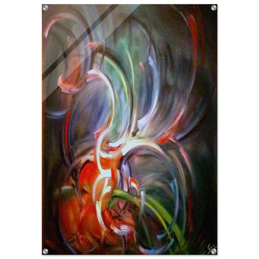 Untitled - 1974 - Konrad Zuse Acrylic Print - 70x100 cm / 28x40″ inches | Konrad Zuse Wall Art | Konrad Zuse Prints