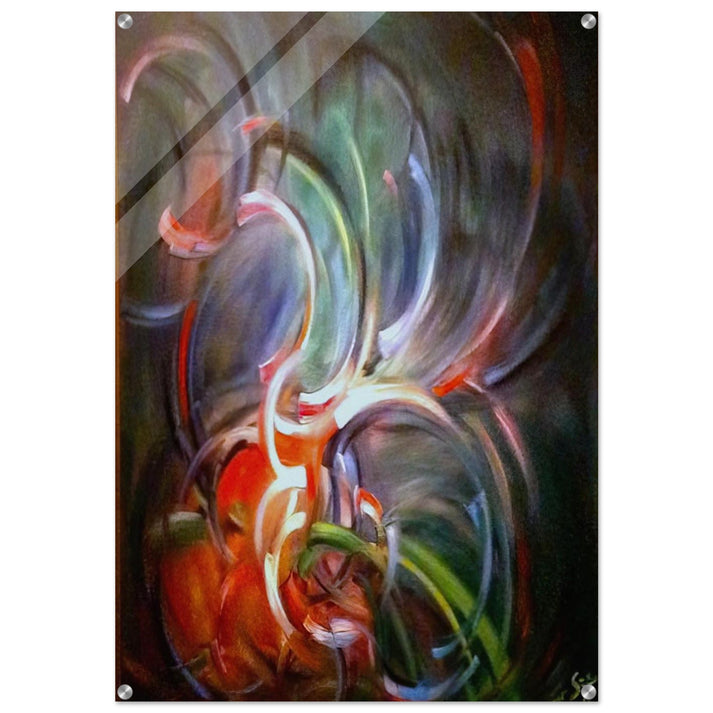 Untitled - 1974 - Konrad Zuse Acrylic Print - 70x100 cm / 28x40″ inches | Konrad Zuse Wall Art | Konrad Zuse Prints