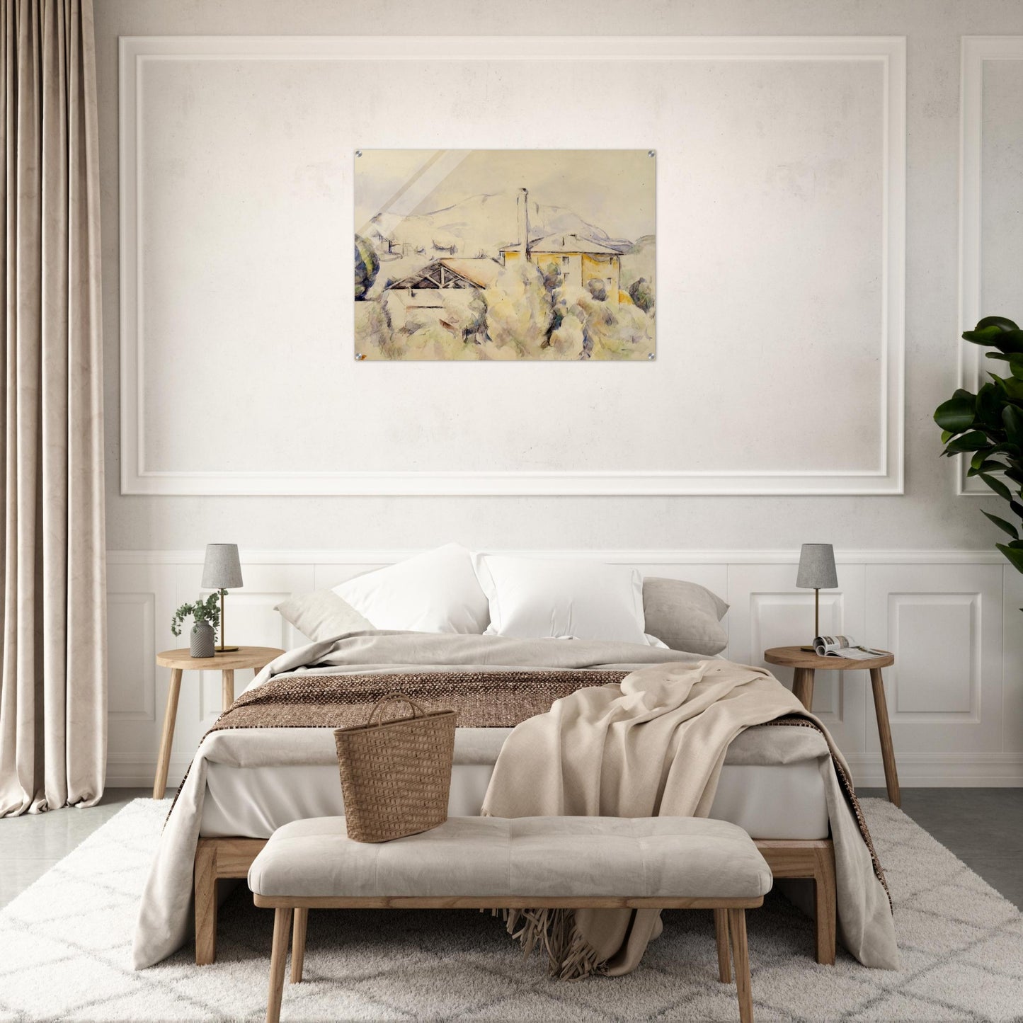 The Lime Kiln - Paul Cézanne Acrylic Print - 70x100 cm / 28x40″ inches