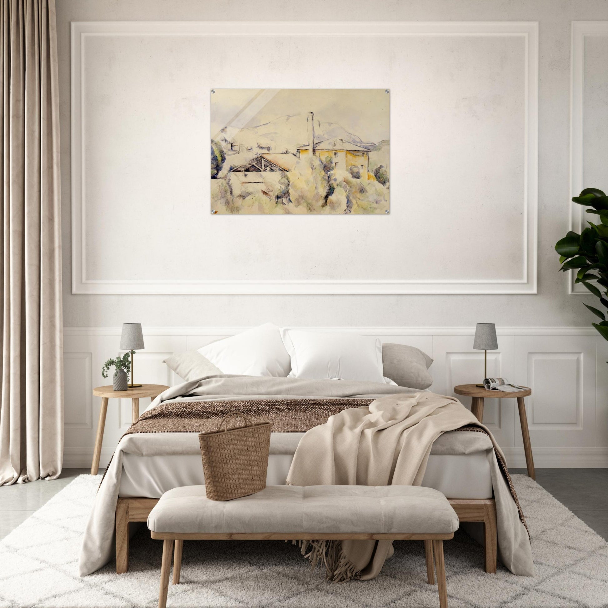 The Lime Kiln - Paul Cézanne Acrylic Print - 70x100 cm / 28x40″ inches