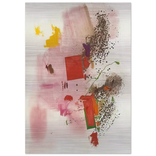 Lust and Delight - Hans Hofmann Brushed Aluminum Print - 70x100 cm / 28x40 inches | Hans Hofmann Aluminum Print | Hans Hofmann Prints
