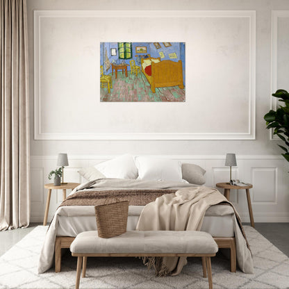Vincent's Bedroom in Arles - Vincent van Gogh Acrylic Print - 70x100 cm / 28x40″ inches
