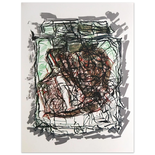 Jean-Paul Riopelle - Lithographie 1976 Fine Art Poster - Default Title