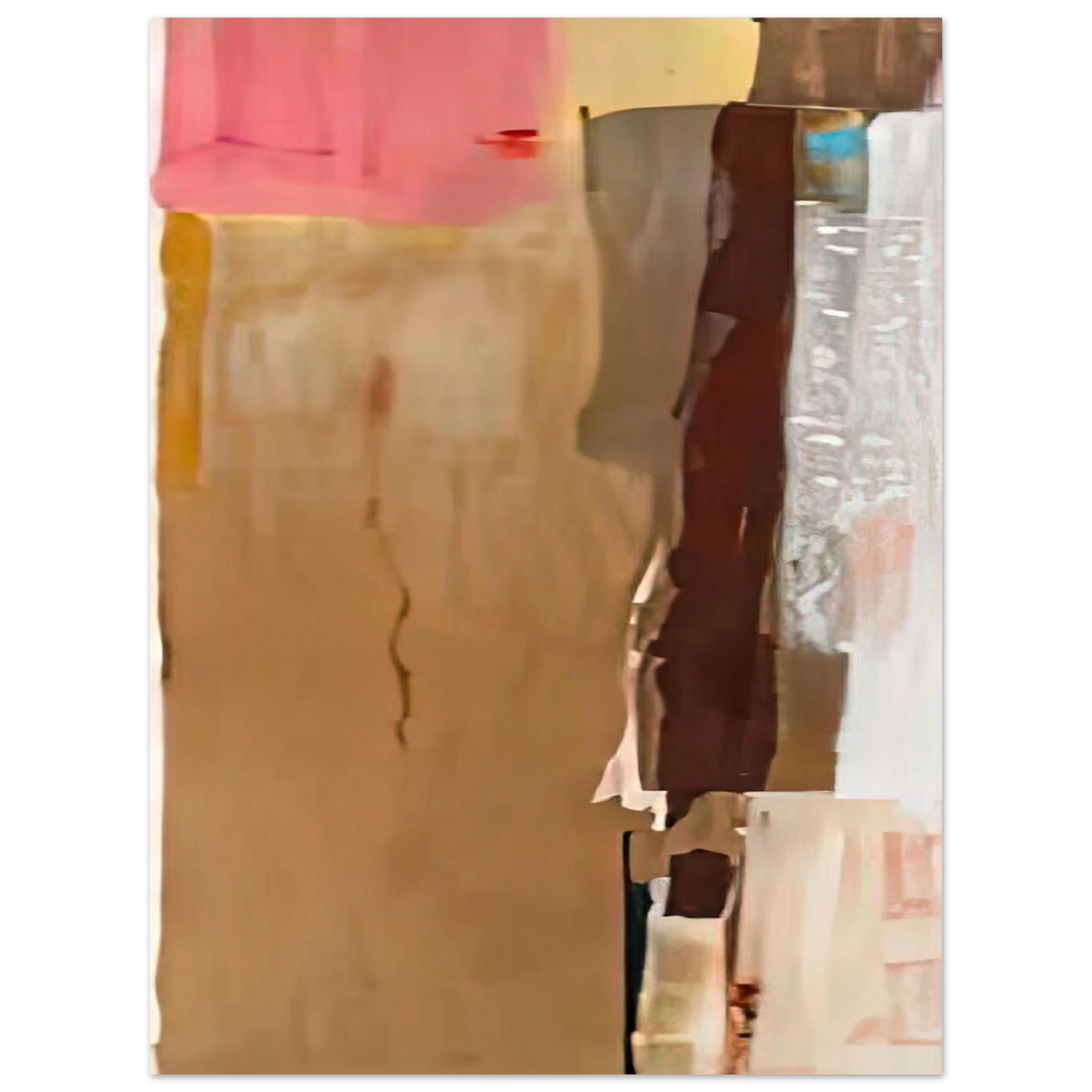 Helen Frankenthaler - Bistre I, 1976- Wall Art - 28x40 inches / 70x70 cm - Canvas (Imperial) - -
