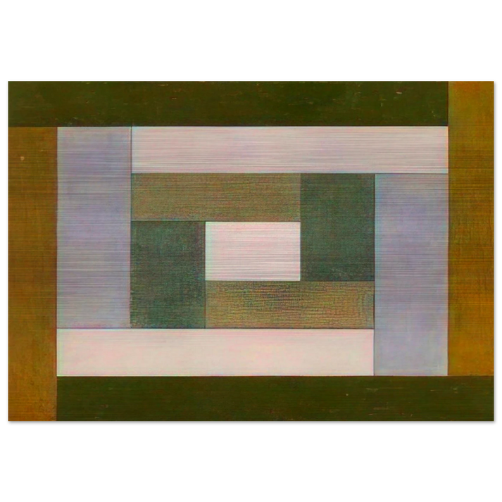 Etudes Bauhaus A - 1929 - Victor Vasarely Brushed Aluminum Print - 70x100 cm / 28x40 inches | Victor Vasarely Aluminum Print | Victor Vasarely Prints