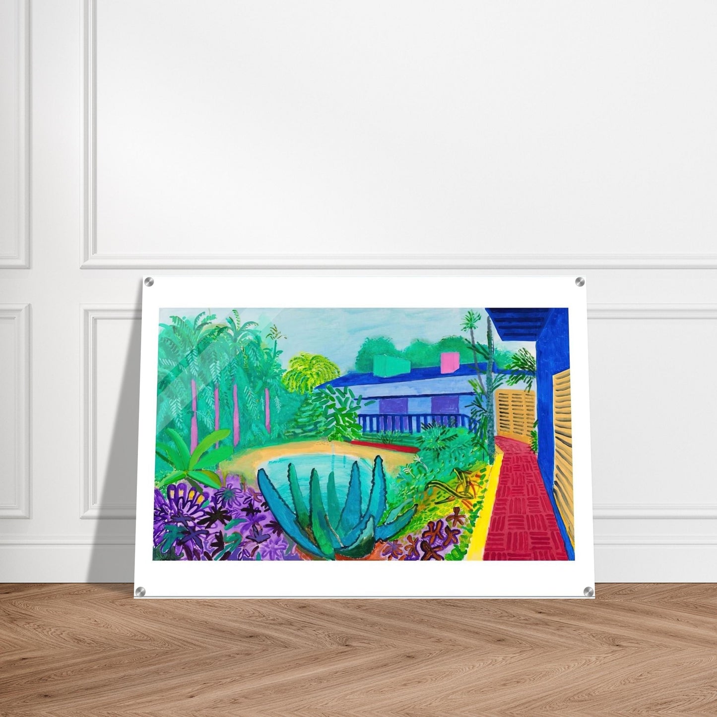 David Hockney - David Hockney Acrylic Print - 70x100 cm / 28x40″ inches | David Hockney Art | Artwork by David Hockney
