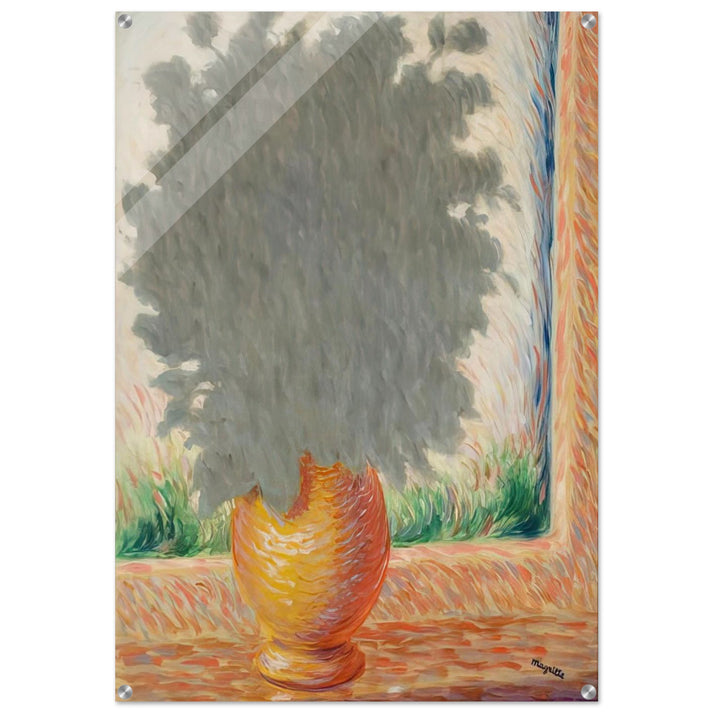 LIGHTNING 1944 - Rene Magritte Acrylic Print - 70x100 cm / 28x40″ inches