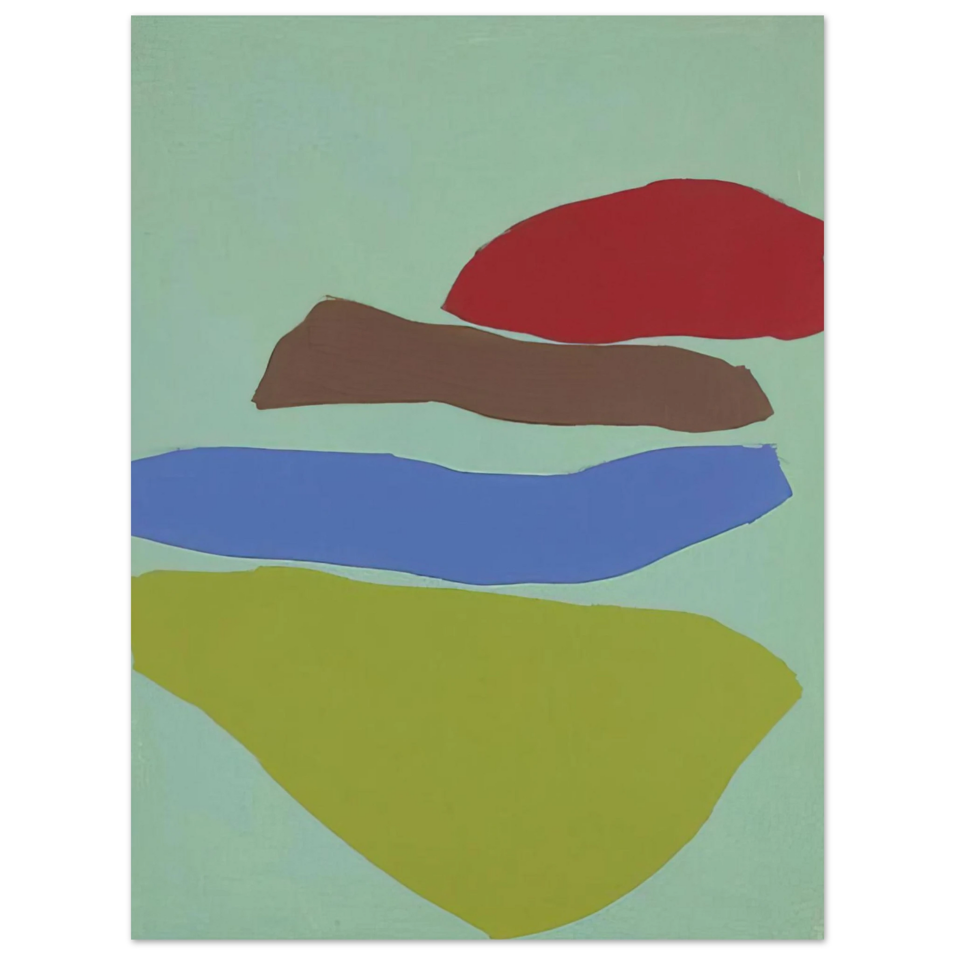 Ray Parker - Untitled - 1967 Fine Art Poster - Default Title