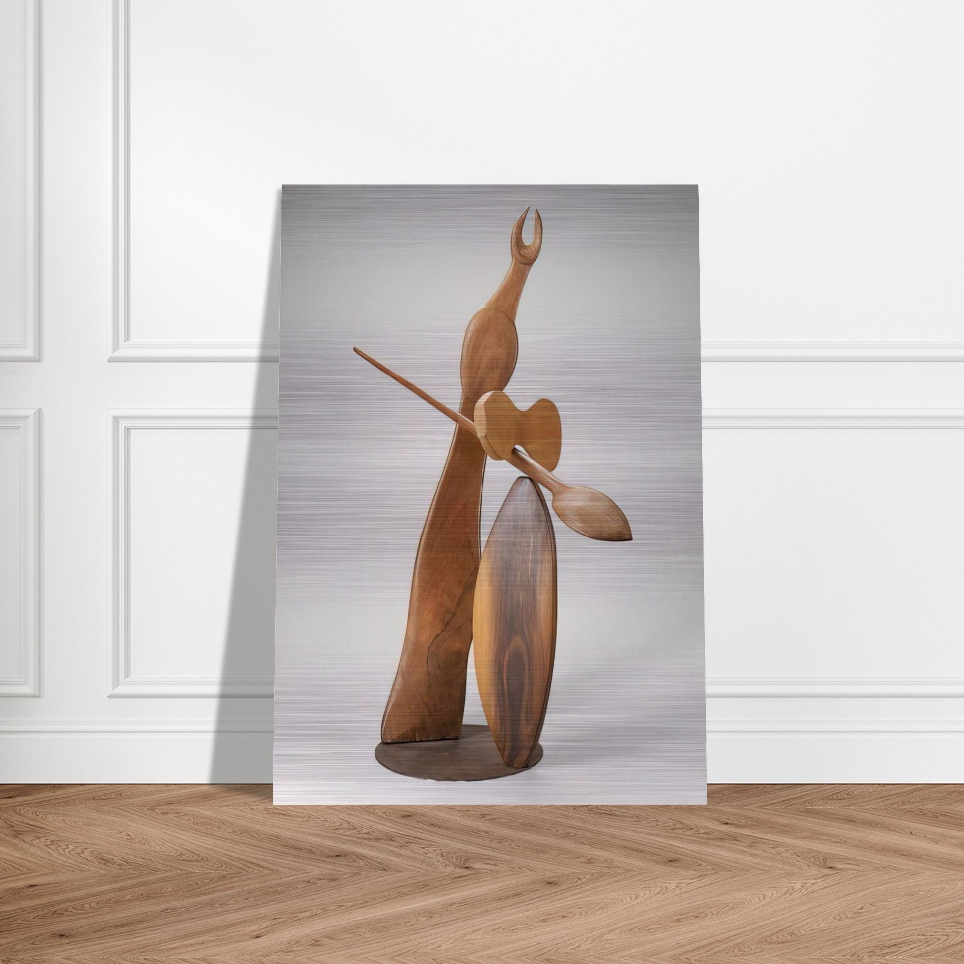 DIANA 1934 - Alexander Calder Brushed Aluminum Print - 70x100 cm / 28x40 inches | Alexander Calder Aluminum Print | Alexander Calder Prints