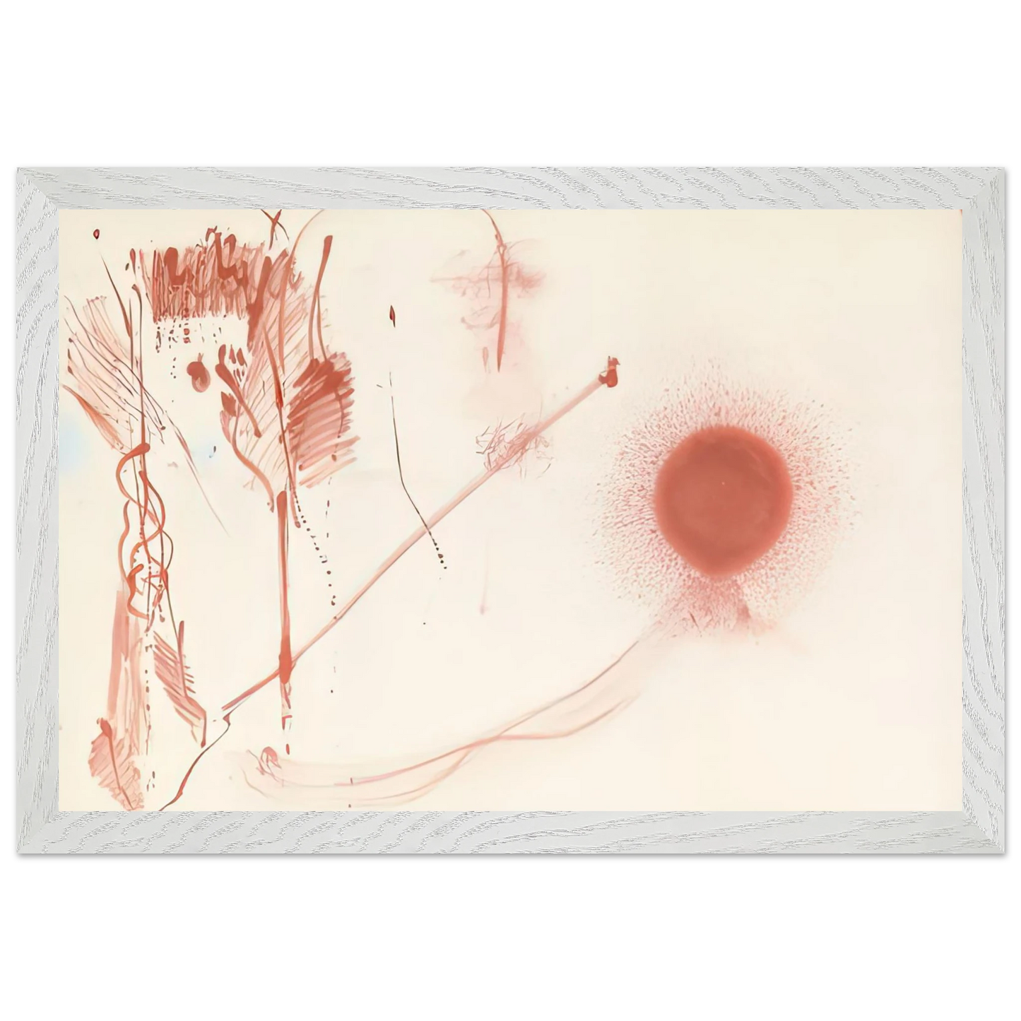Helen Frankenthaler - Towards a New Climate, 1957- Wall Art - 28x40 inches / 70x70 cm - Canvas (Imperial) - -