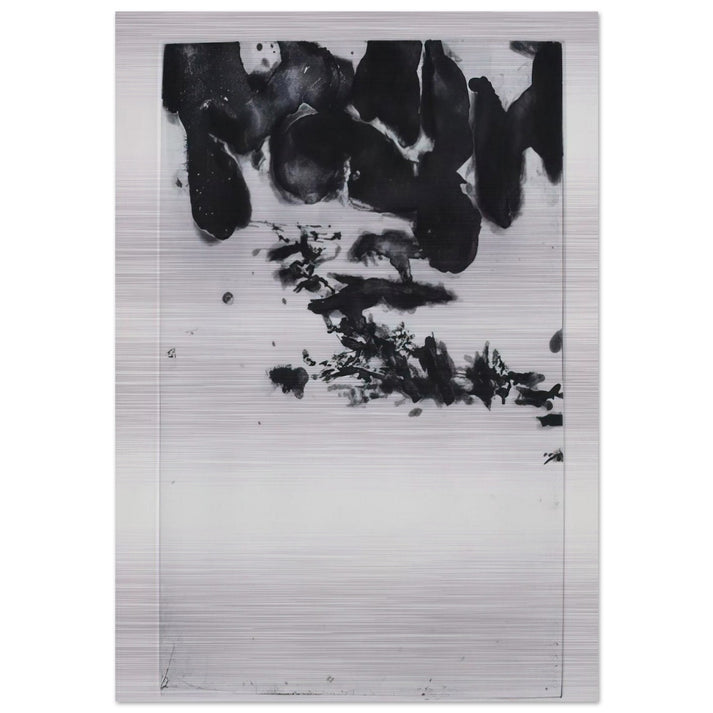 GENESIS 1982 - Zao Wou-Ki Brushed Aluminum Print - 70x100 cm / 28x40 inches | Zao Wou-Ki Aluminum Print | Zao Wou-Ki Prints
