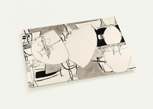 Inner Space - 1952 By Gene Davis Pack of 10 Post Cards | Gene Davis Post Cards | A6 (10.5 x 14.8 cm) - 4.1 x 5.8 inches