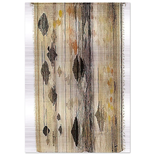 FLOATING SHAPES 1958 - Lenore Tawney Brushed Aluminum Print - 70x100 cm / 28x40 inches | Lenore Tawney Aluminum Print | Lenore Tawney Prints