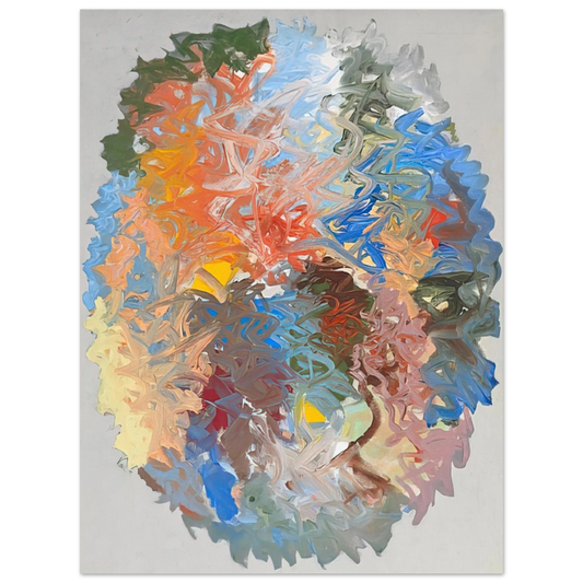 John Ferren - One World - 1961 Fine Art Poster - Default Title