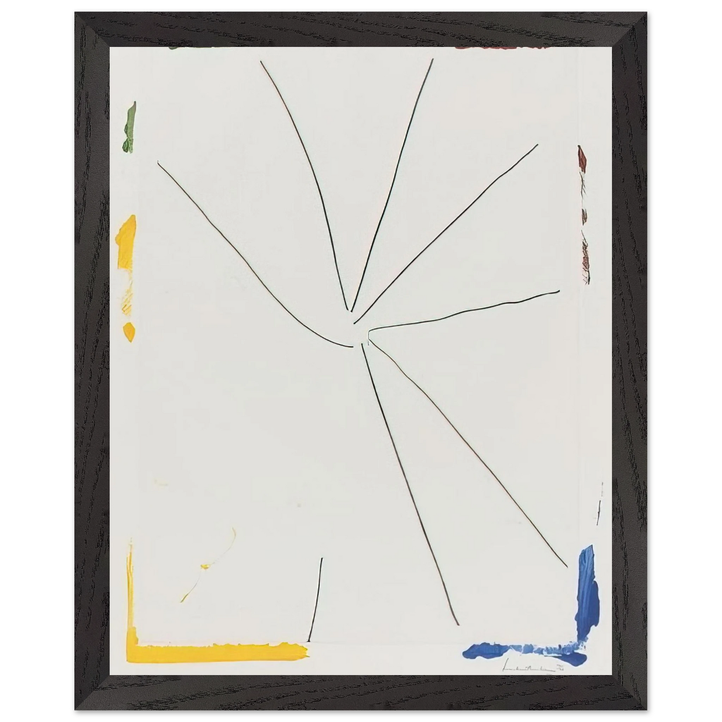 Helen Frankenthaler - Free Wheeling - 1971 Wall art - 30x40 cm / 12x16 Inches - Fine Art Poster - -