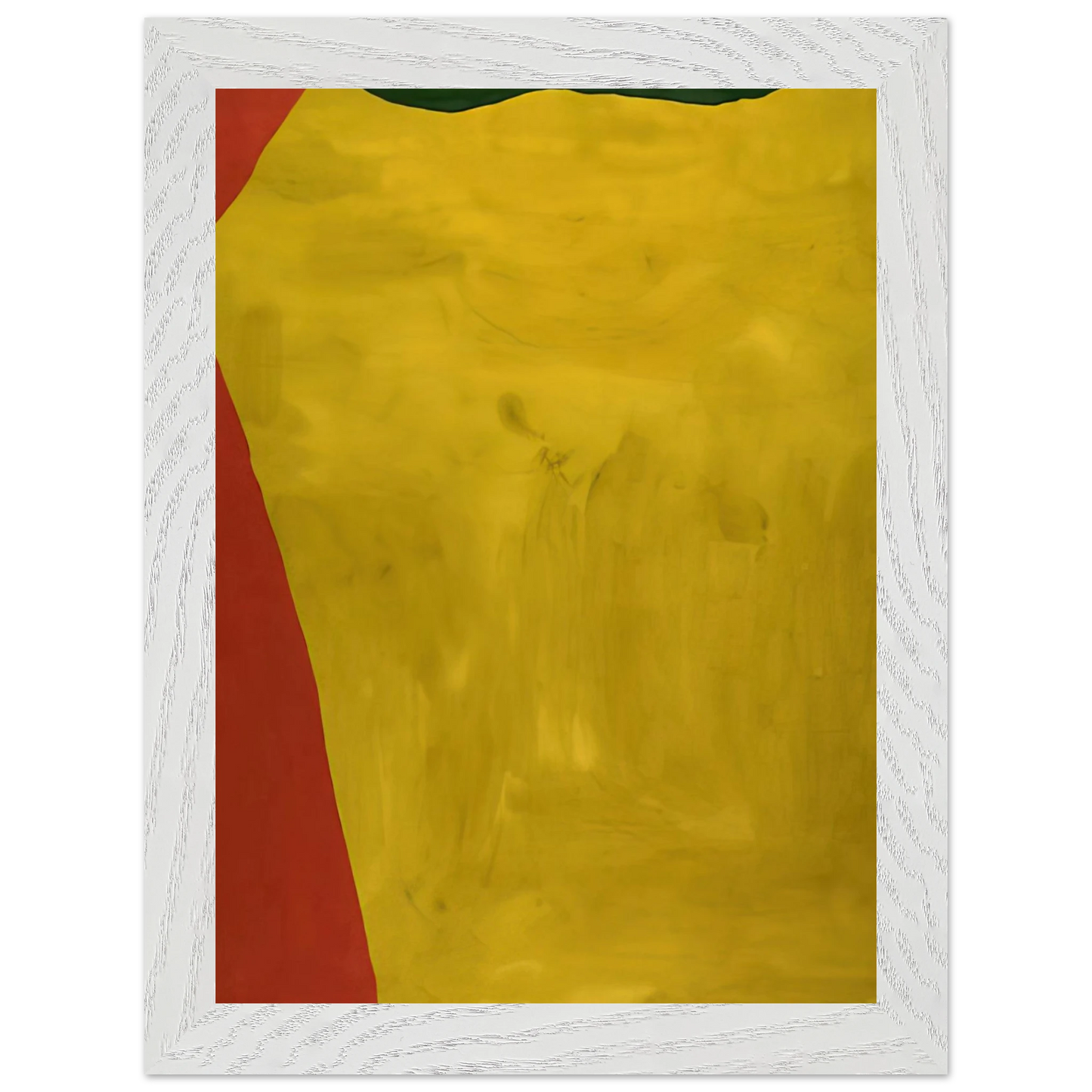 Helen Frankenthaler - Blessing of the Fleet - 1969 Wall art - A1 (59.4 x 84.1  cm) - Premium Wooden Framed Poster With Fine Art Paper - Black frame