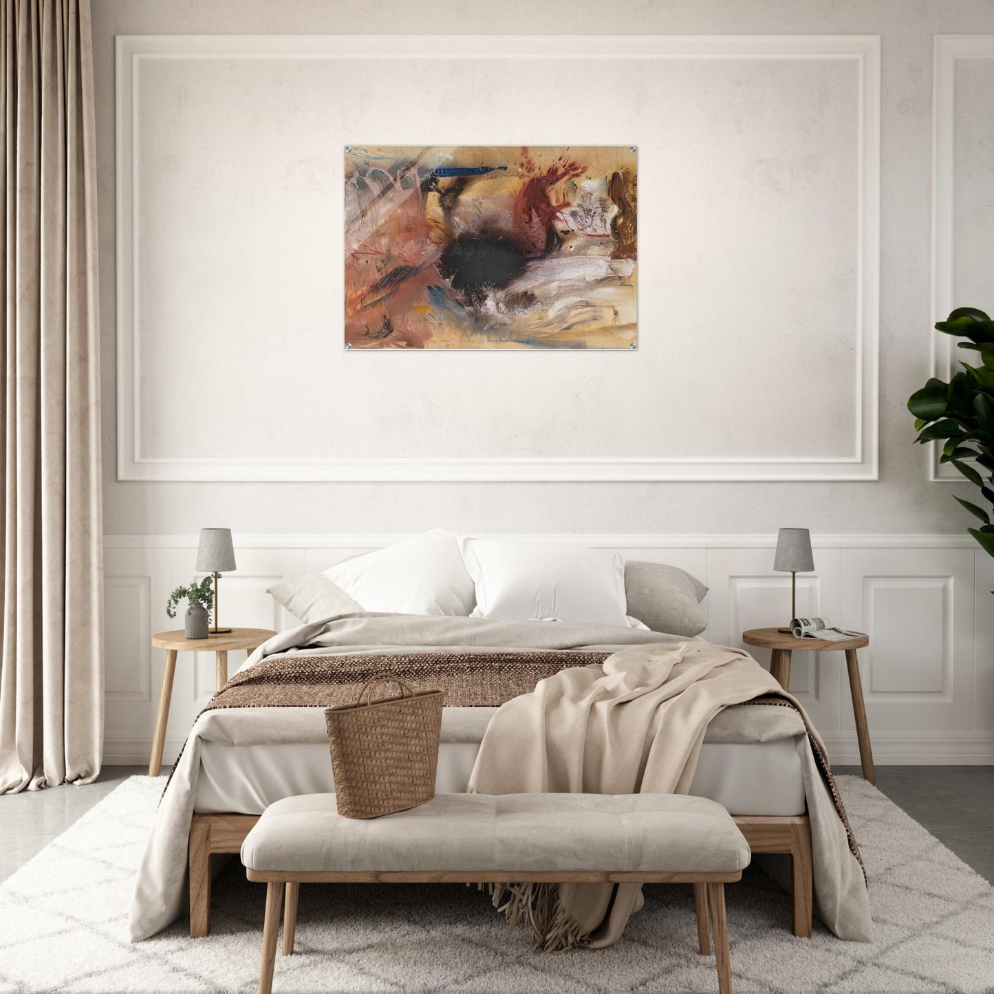 Sun Spot, 1954- - Helen Frankenthaler Acrylic Print - 70x100 cm / 28x40″ inches | Helen Frankenthaler Wall Art | Helen Frankenthaler Prints