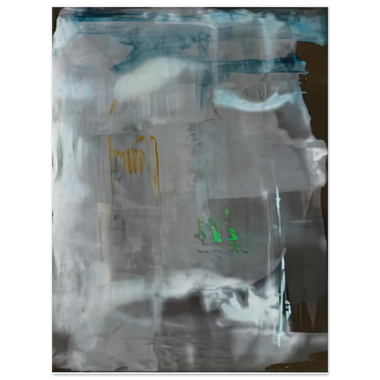 Helen Frankenthaler - Portrait of a Lady in White, 1979- Wall Art - 21x29.7 cm / 8x12" - Fine Art Poster - -