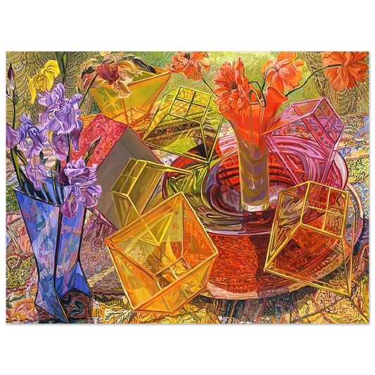 Janet Fish - PLASTIC BOXES 2007 Fine Art Poster - Default Title