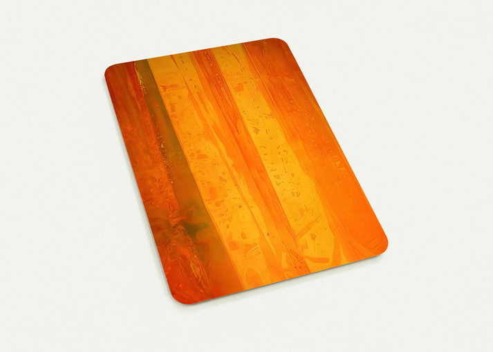 Pink Flutter By Sam Gilliam Pack of 10 Post Cards | Sam Gilliam Post Cards | A6 (10.5 x 14.8 cm) - 4.1 x 5.8 inches