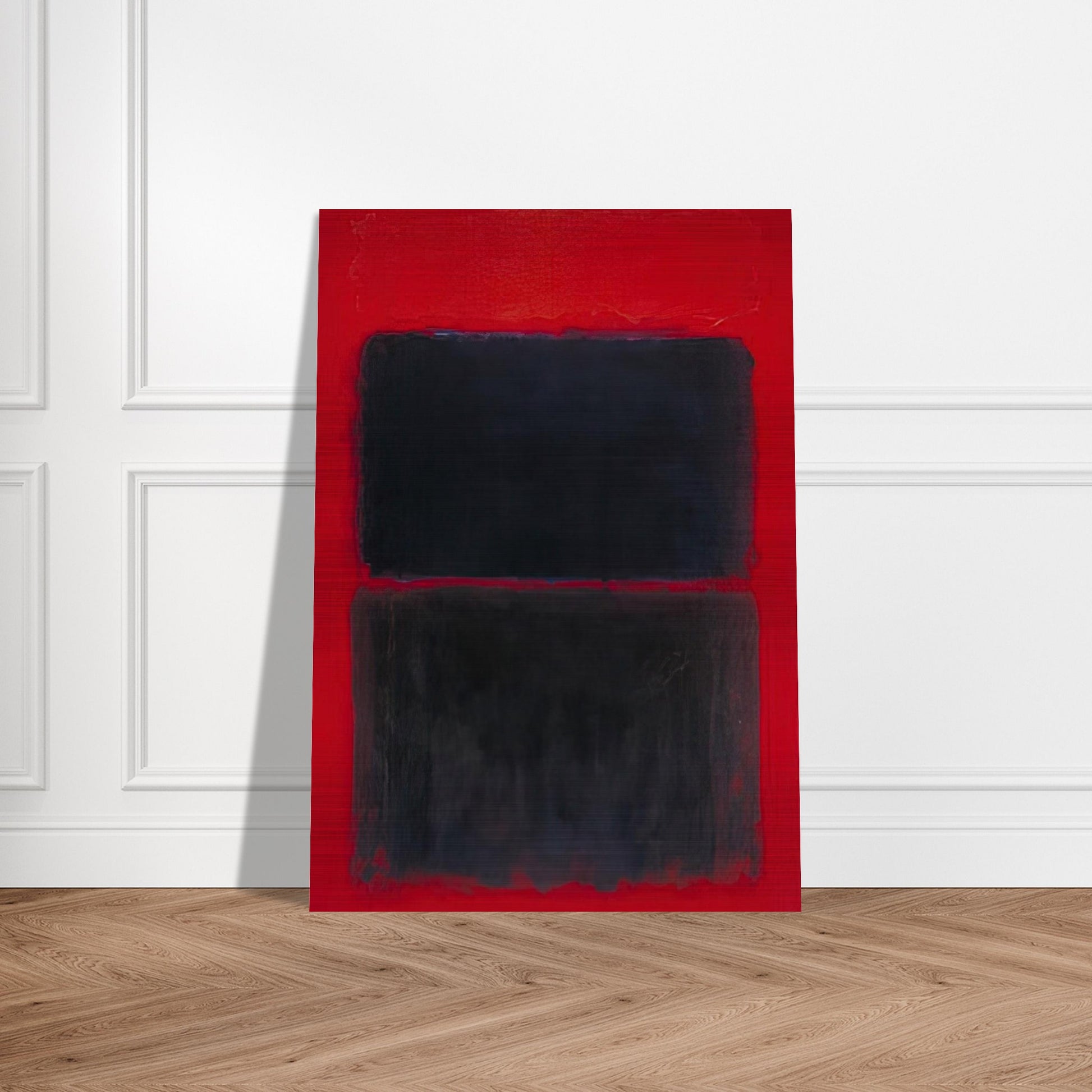 Light Red Over Black - 1957 - Mark Rothko Brushed Aluminum Print - 70x100 cm / 28x40 inches | Mark Rothko Aluminum Print | Mark Rothko Prints