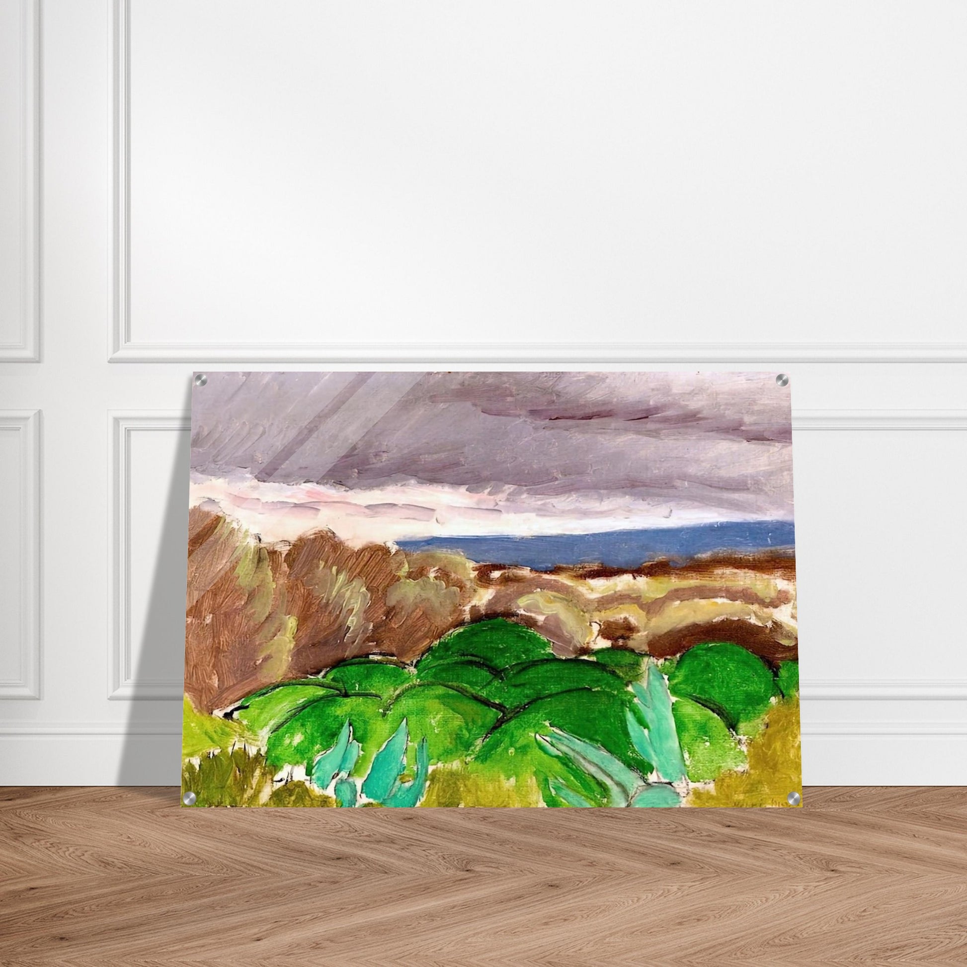 CAGNES LANDSCAPE IN STORMY WEATHER 1917 - Henri Matisse Acrylic Print - 70x100 cm / 28x40″ inches