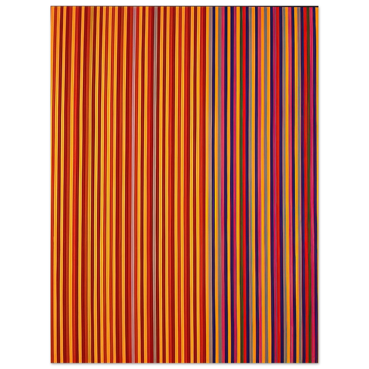 Gene Davis - Equinox - 1965 Fine Art Poster - Default Title