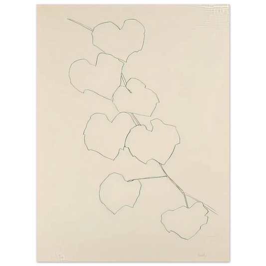 Ellsworth Kelly - Grape Leaves II Fine Art Poster - Default Title