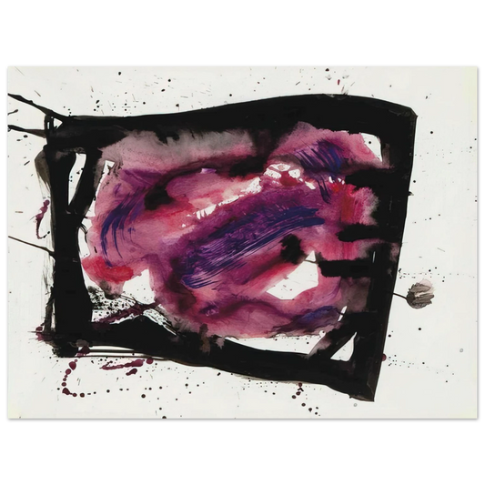 Sam Francis - Untitled  SF72-1009  Fine Art Poster - Default Title