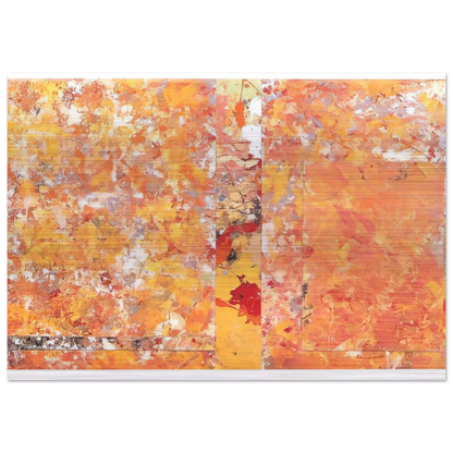 Toward a Red - Sam Gilliam Brushed Aluminum Print - 70x100 cm / 28x40 inches | Sam Gilliam Aluminum Print | Sam Gilliam Prints