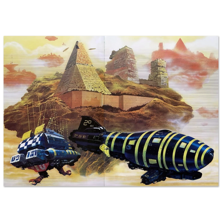 Chris Foss - Chris Foss Brushed Aluminum Print - 70x100 cm / 28x40 inches | Chris Foss Aluminum Print | Chris Foss Prints