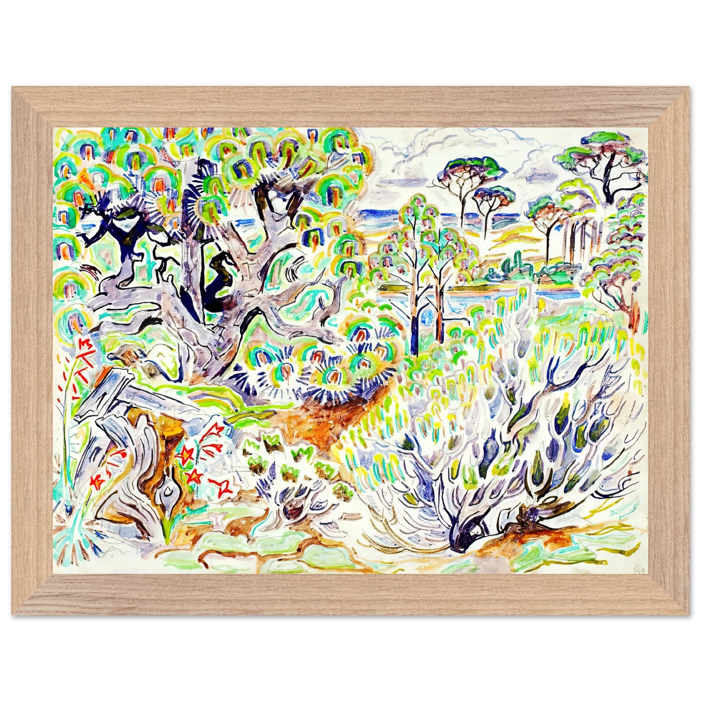 Walter Inglis Anderson - Walter Anderson Wall art - 30x40 cm / 12x16 Inches - Fine Art Poster - -