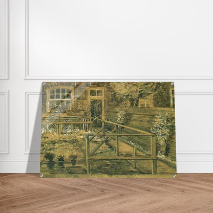 Sien's Mother's House, Closer View - Vincent van Gogh Acrylic Print - 70x100 cm / 28x40″ inches