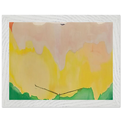 Helen Frankenthaler - Boulevard - 1973 Wall art - A3 (29.7 x 42  cm) - Premium Wooden Framed Poster With Fine Art Paper - Wood frame