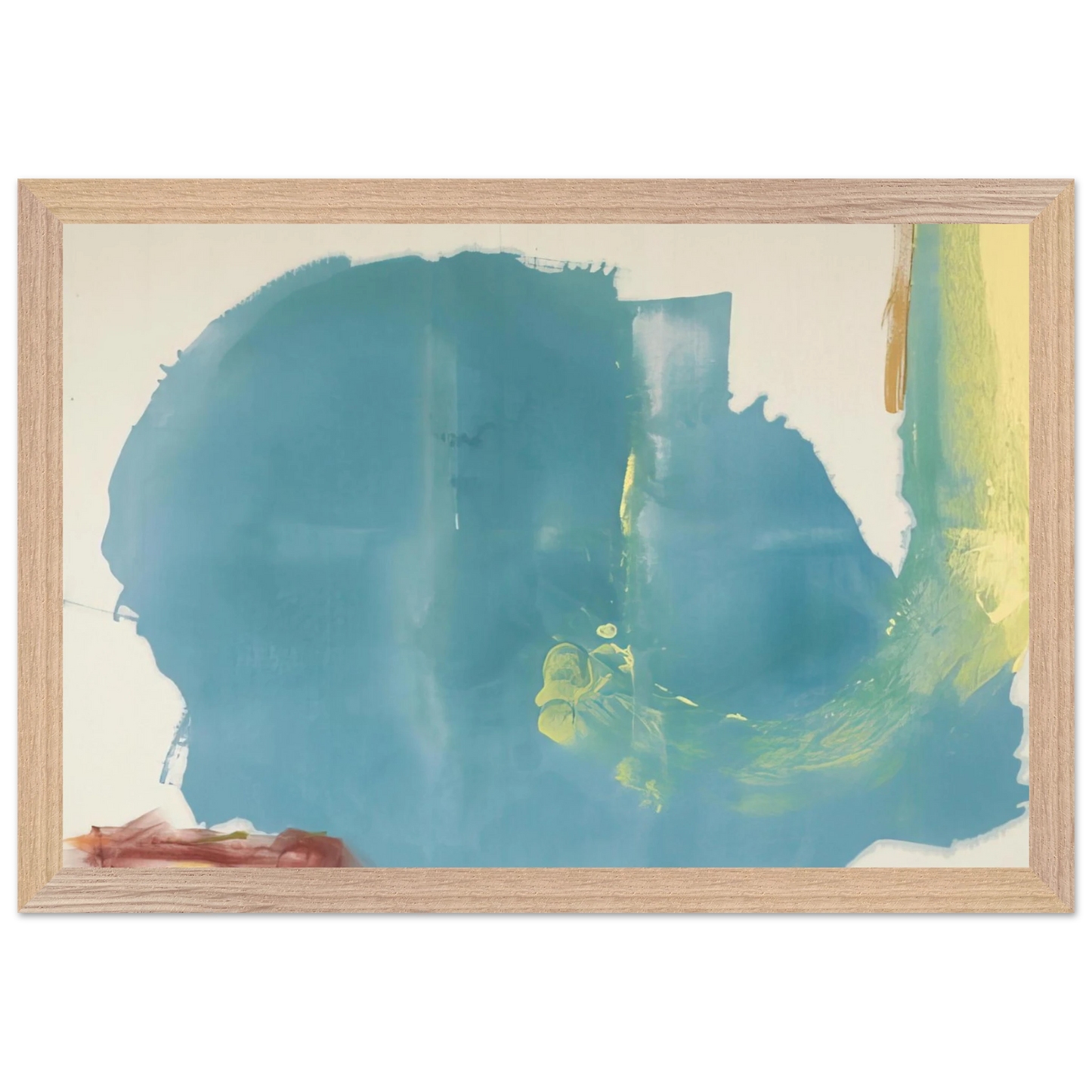 Helen Frankenthaler - Where Necessary - 1977 Wall art - A2 (42 x 59.4  cm) - Fine Art Poster - -