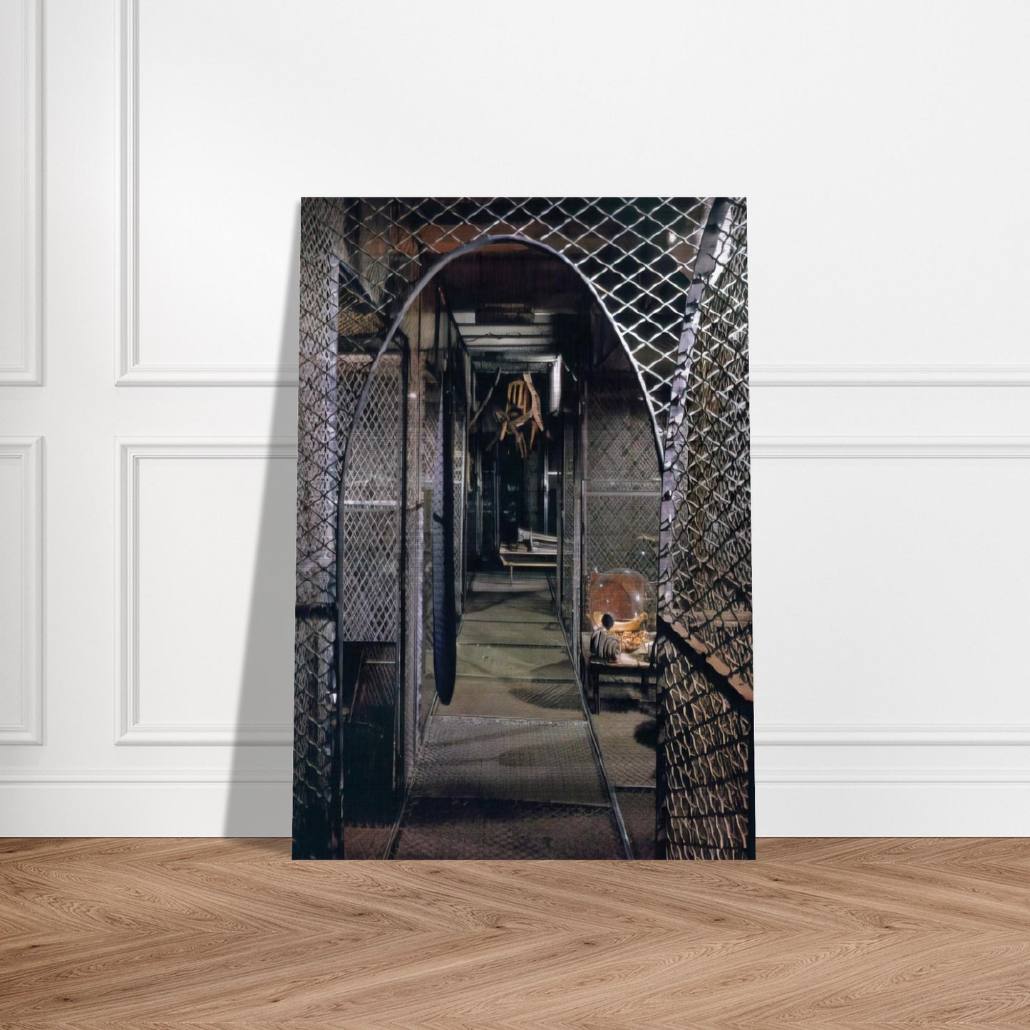 DANGEROUS PASSAGE 1997 - Louise Bourgeois Brushed Aluminum Print - 70x100 cm / 28x40 inches | Louise Bourgeois Aluminum Print | Louise Bourgeois Prints