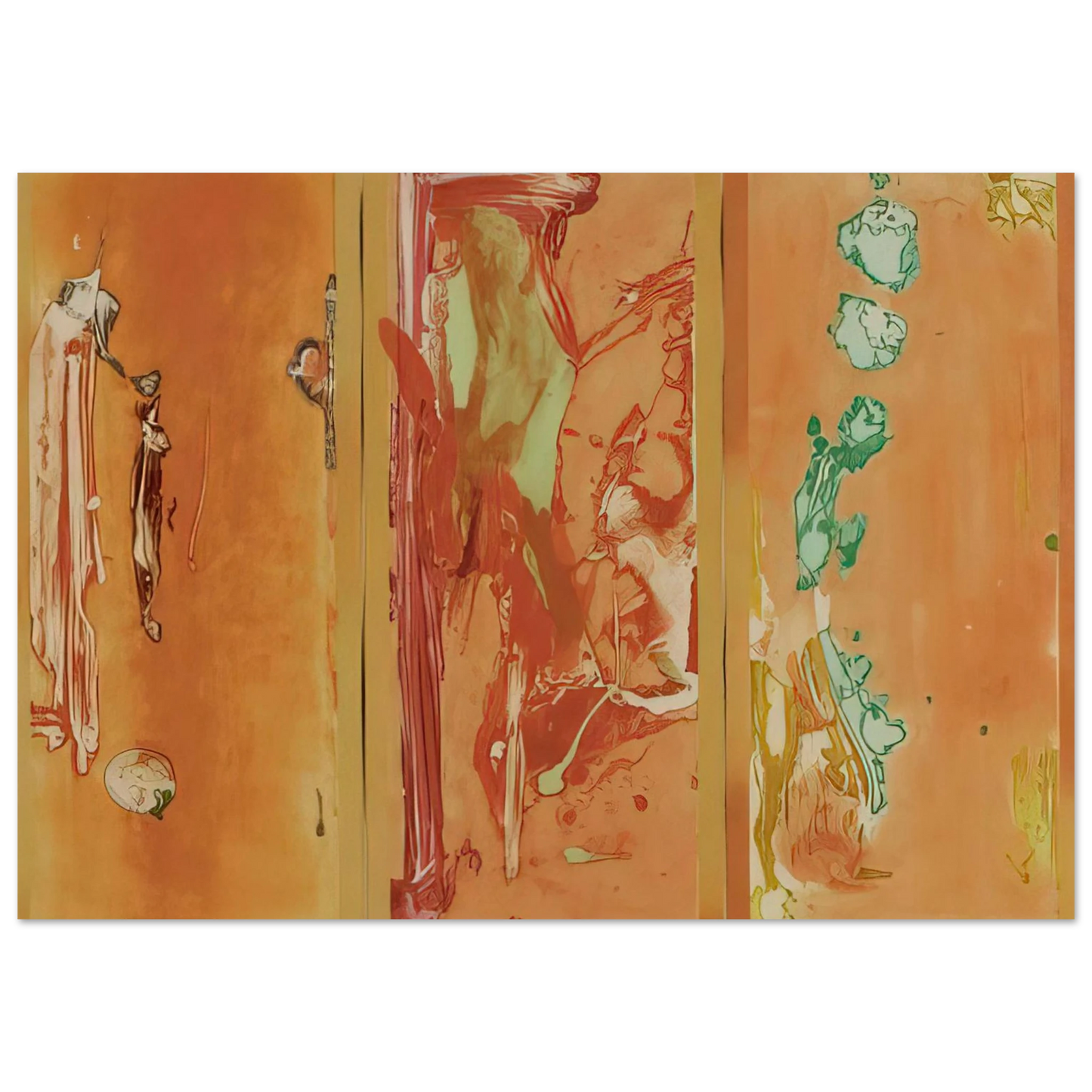 Helen Frankenthaler - Gateway - 1988 Wall art - 30x40 cm / 12x16 inches - Fine Art Poster - -