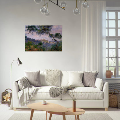 Bordighera, Italy - claude monet Brushed Aluminum Print - 70x100 cm / 28x40 inches | claude monet Aluminum Print | claude monet Prints