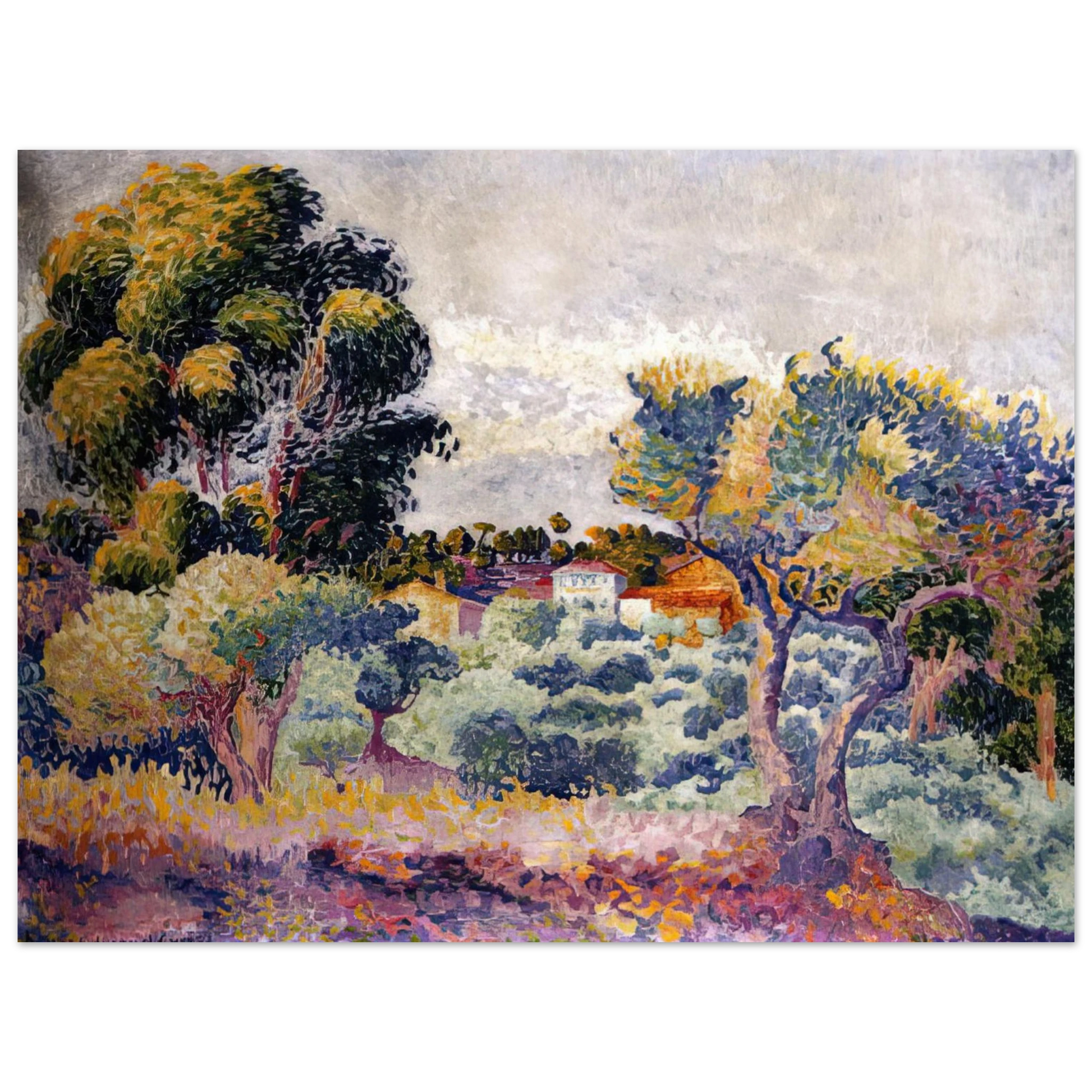 Henri-Edmond Cross - Untitled Fine Art Poster - Default Title