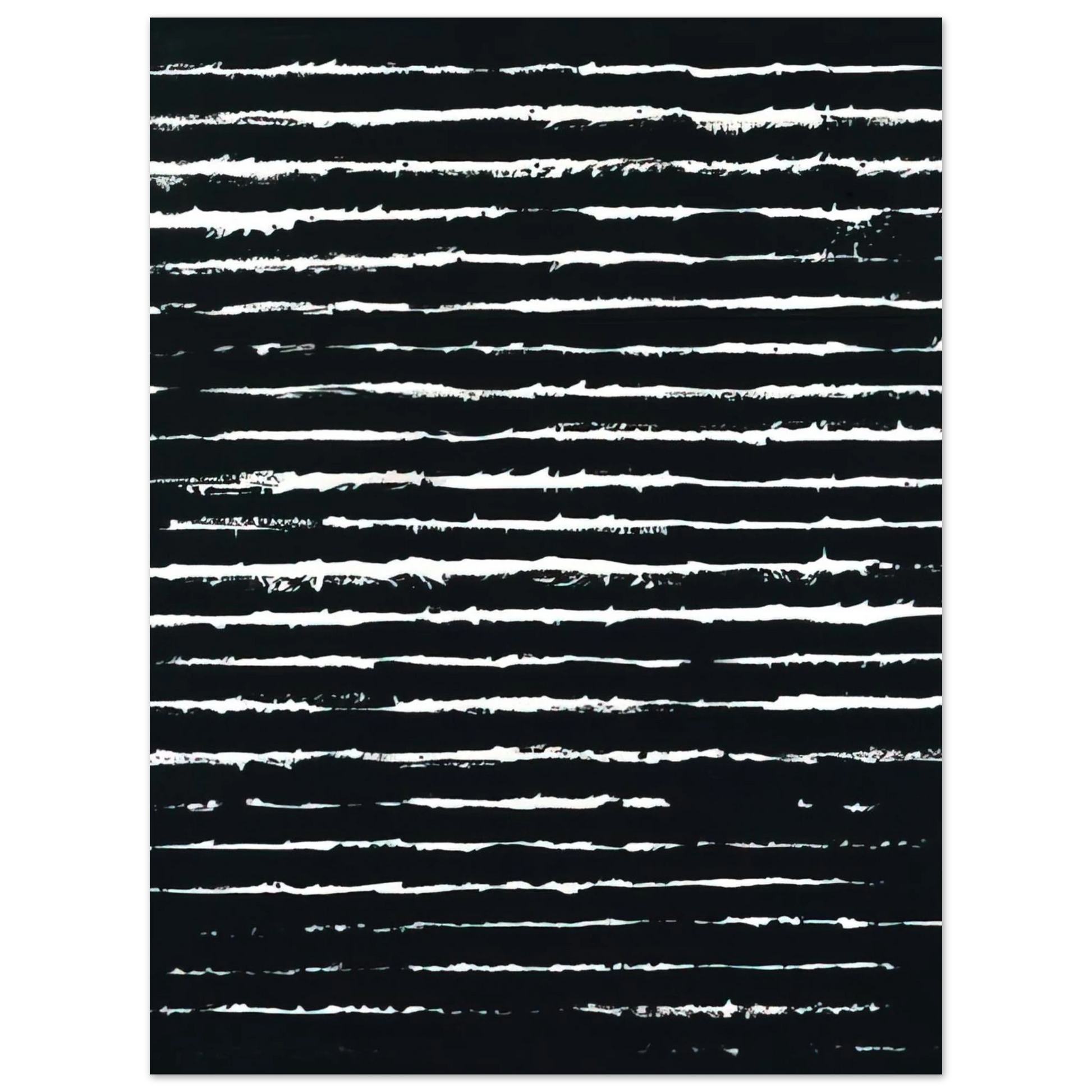 Pierre Soulages - Peinture 243 x 181 cm, 26 juin 1999 - 1999 Fine Art Poster - Default Title