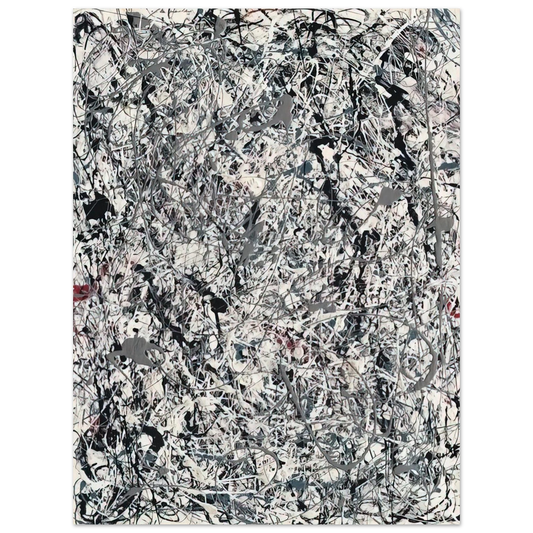 Jackson Pollock - NUMBER 19 1948 Fine Art Poster - Default Title