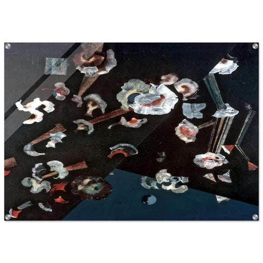 Flowers of seashells - Max Ernst Acrylic Print - 70x100 cm / 28x40″ inches