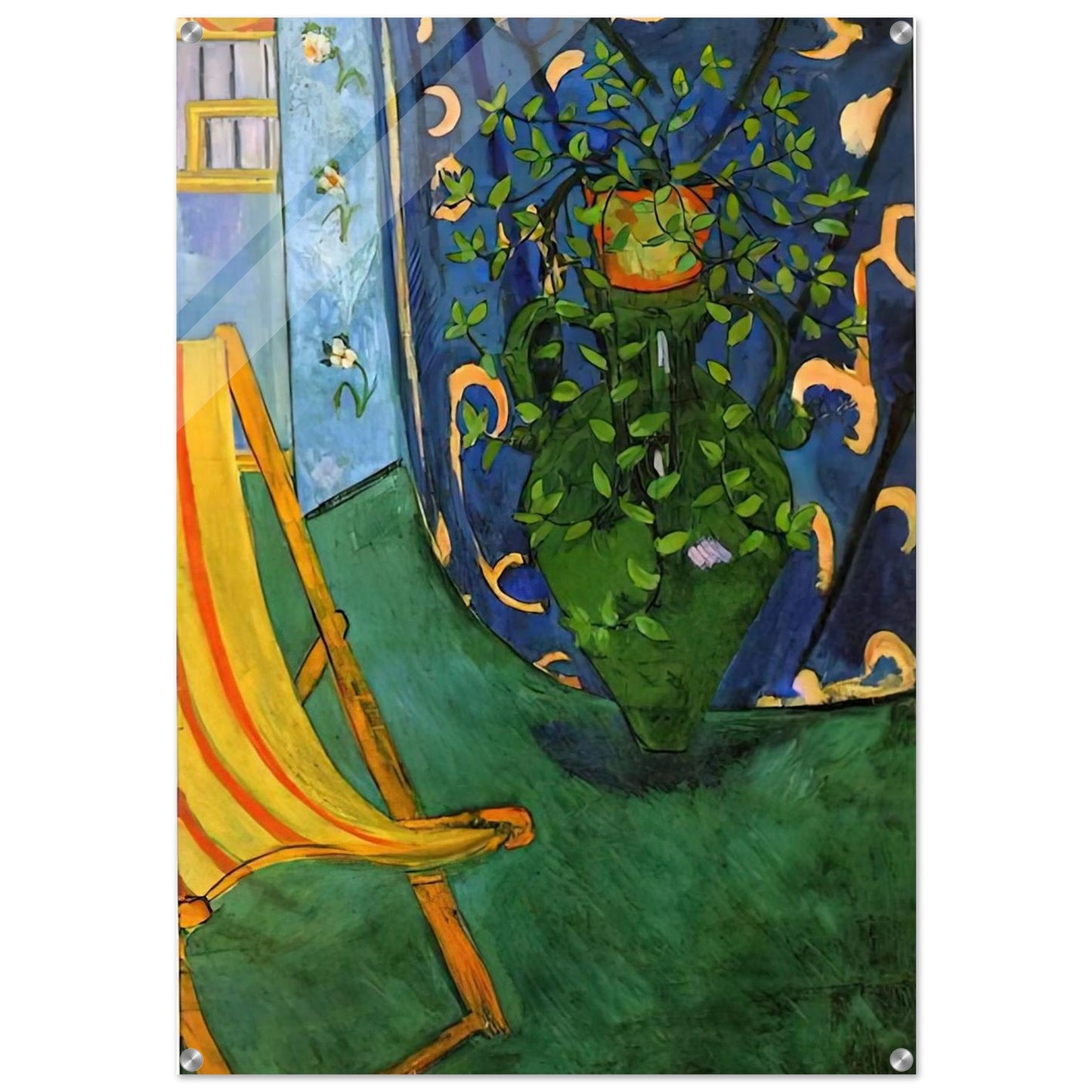 CORNER OF THE ARTIST S STUDIO 1912 - Henri Matisse Acrylic Print - 70x100 cm / 28x40″ inches | Henri Matisse Wall Art | Henri Matisse Prints