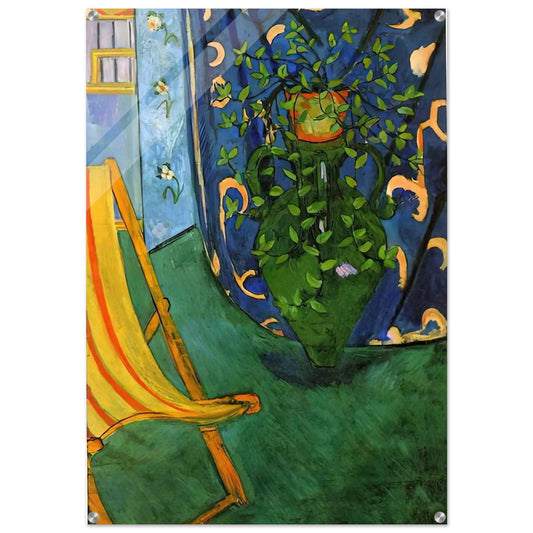 CORNER OF THE ARTIST S STUDIO 1912 - Henri Matisse Acrylic Print - 70x100 cm / 28x40″ inches | Henri Matisse Wall Art | Henri Matisse Prints