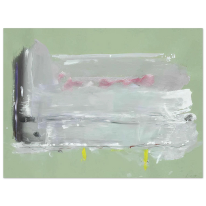 Helen Frankenthaler - Untitled - 1984 Wall art - 30x40 cm / 12x16 inches - Premium Wooden Framed Poster With Fine Art Paper-canvas - Wood frame