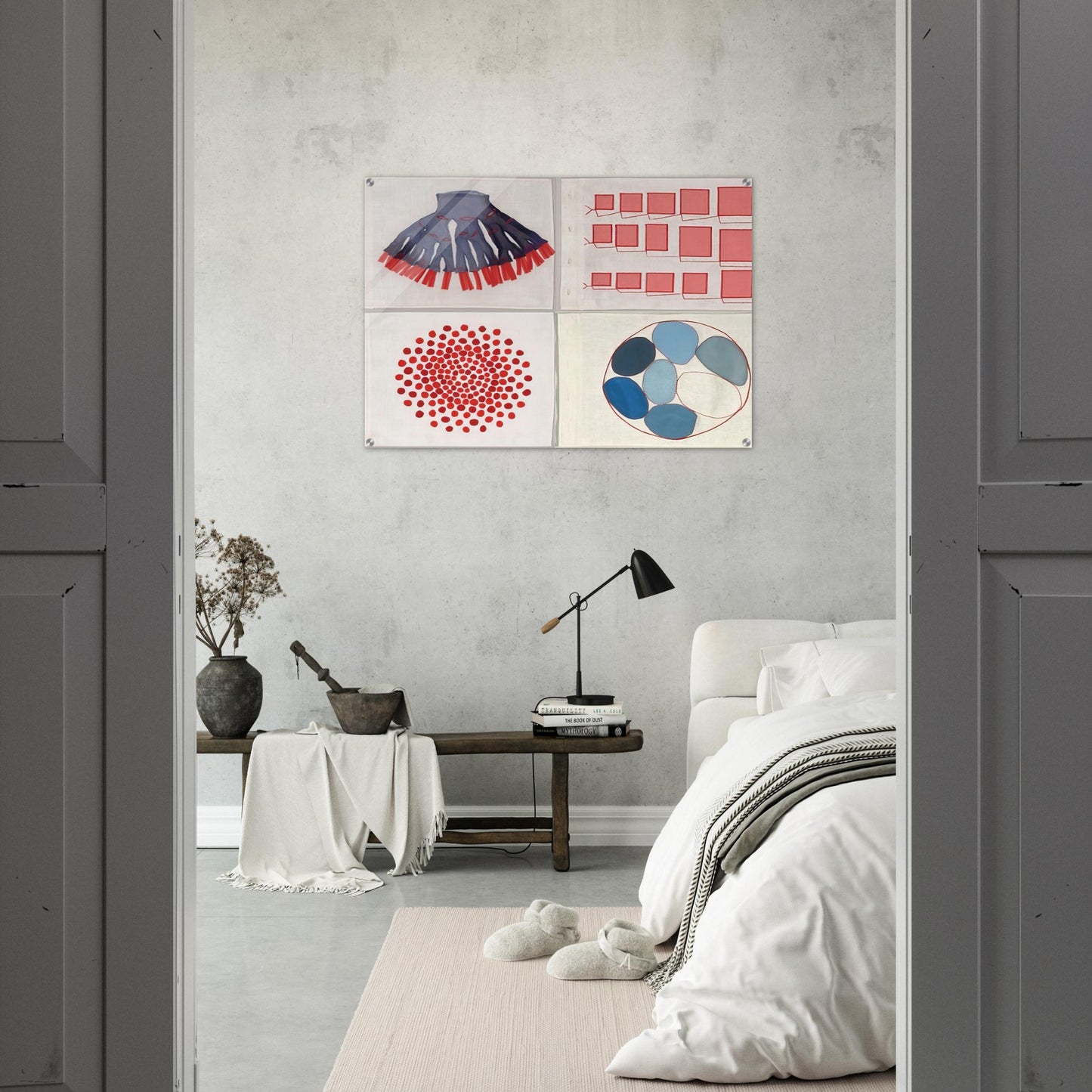 UNTITLED 3 - Louise Bourgeois Acrylic Print - 70x100 cm / 28x40″ inches | Louise Bourgeois Wall Art | Louise Bourgeois Prints