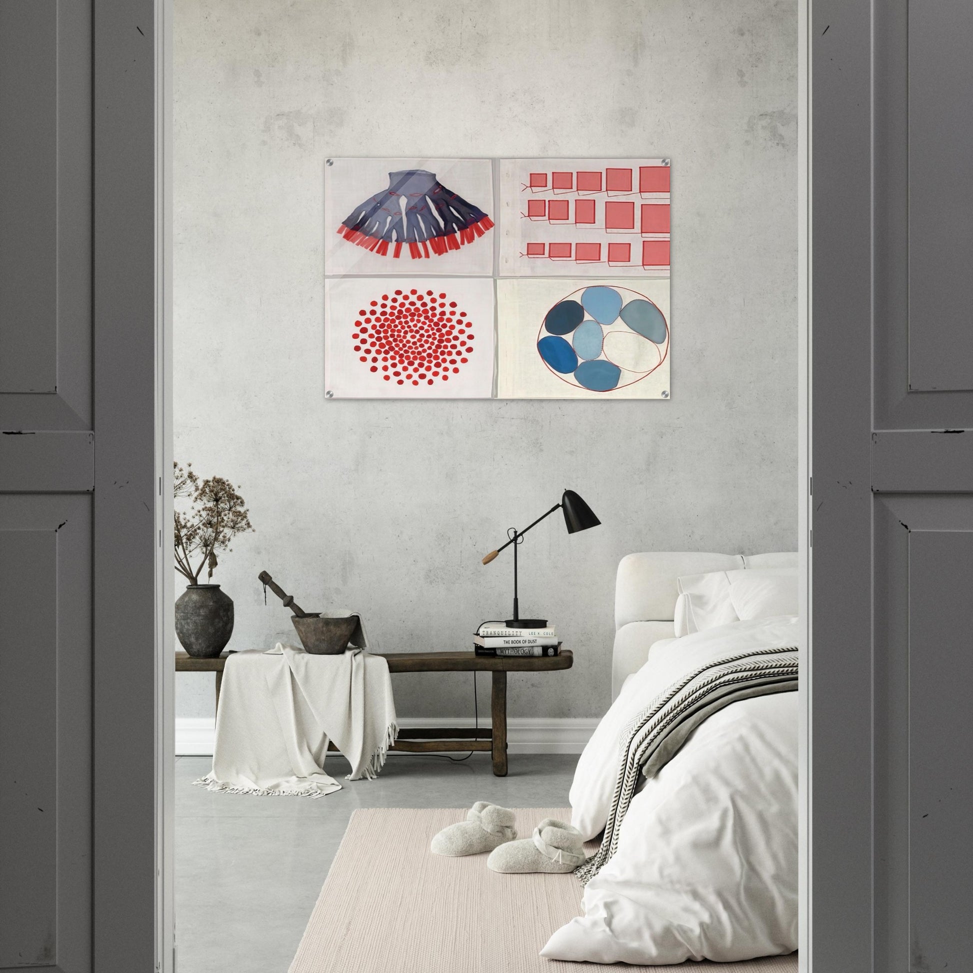 UNTITLED 3 - Louise Bourgeois Acrylic Print - 70x100 cm / 28x40″ inches | Louise Bourgeois Wall Art | Louise Bourgeois Prints