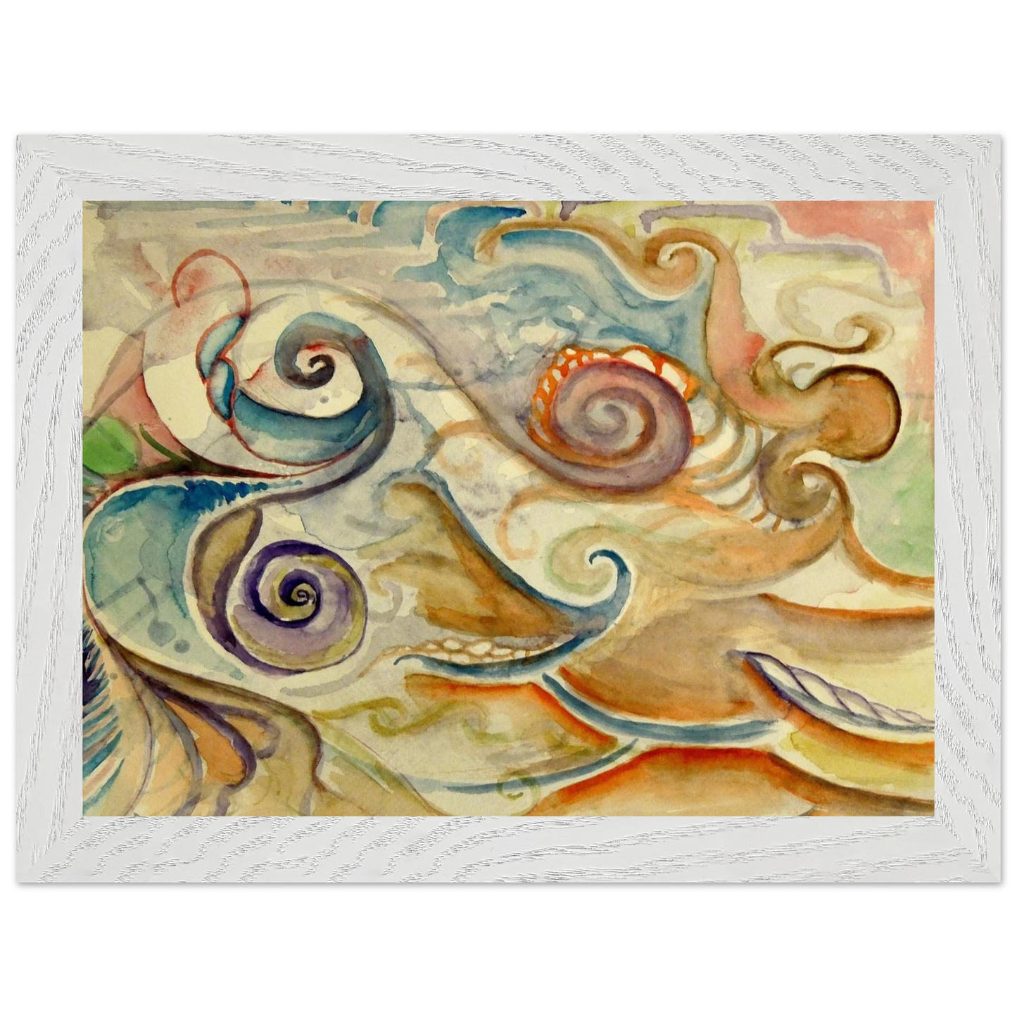 Walter Inglis Anderson - Walter Anderson Wall art - 70x100 cm / 28x40 Inches - Premium Wooden Framed Poster With Fine Art Paper - Black frame