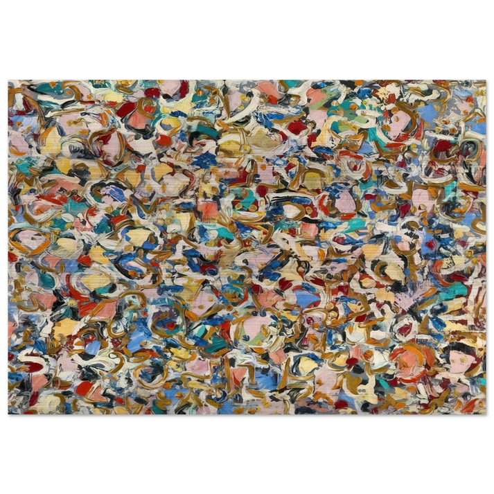 Noon - Lee Krasner Brushed Aluminum Print - 70x100 cm / 28x40 inches | Lee Krasner Aluminum Print | Lee Krasner Prints